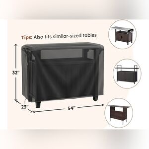 Black All-Weather Outdoor Cover